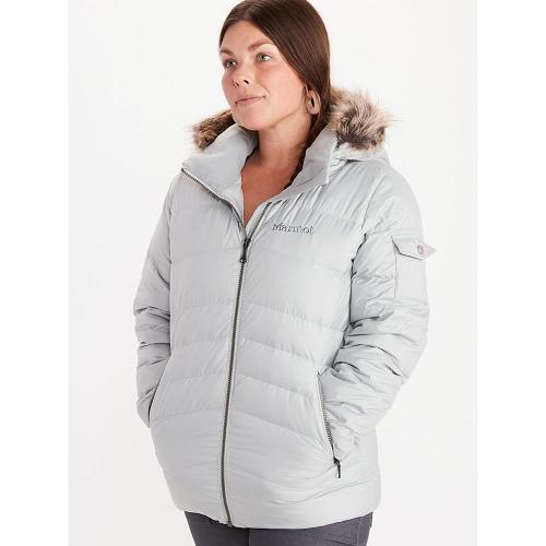 Marmot Ithaca Jackets - Womens Down Jacket White CA6702953 Canada